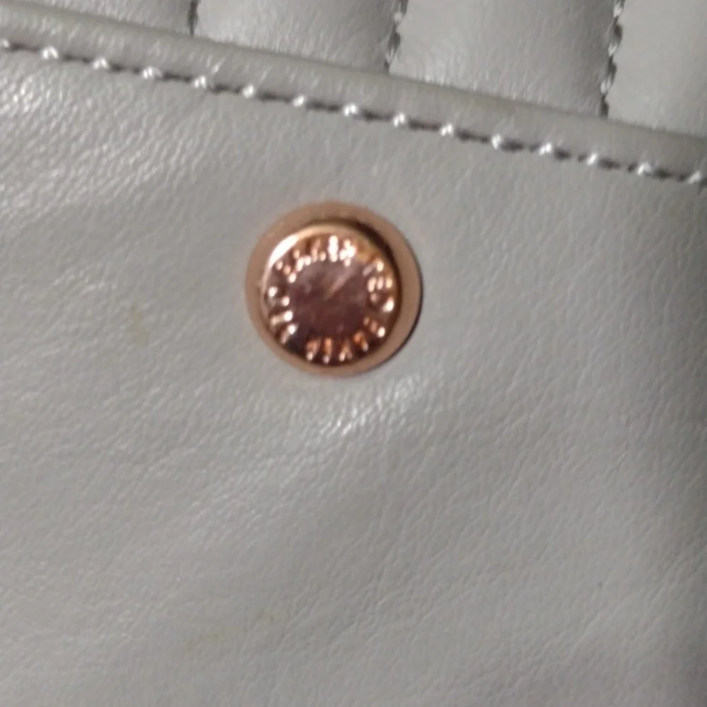 Ted Baker London Dove Grey Quilted Bow Bag 🛍️ NWT - Picture 8 of 11